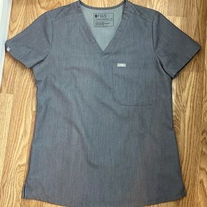 LAST DAY TO ORDER! Figs Size XS graphite gray top